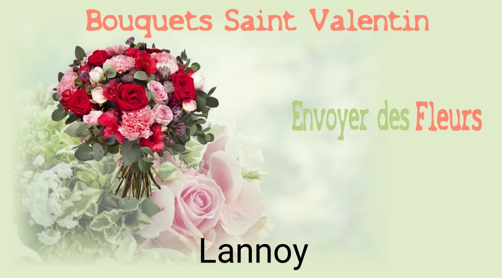 Roses de Saint-Valentin livrées à Lannoy